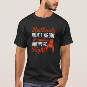 Rote Haare-Ingwer-Ingwer nicht bestreiten 1 T-Shirt
