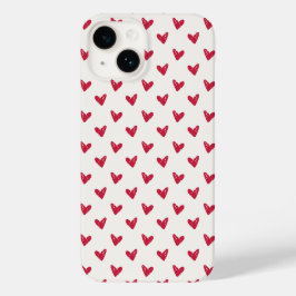 Rote Herzen, Valentinstag iPhone / iPad Fall Case-Mate iPhone 14 Hülle
