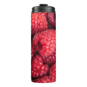 Rote Himbeeren, frisch Thermosbecher