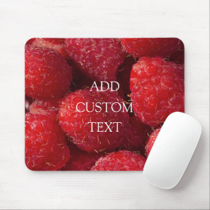 Rote Himbeeren Mousepad