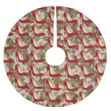 ROTE HOCHFEE CHRISTBAUMSKIRTZE