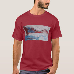 ROTE HÜGEL DES EISBERGS T-Shirt