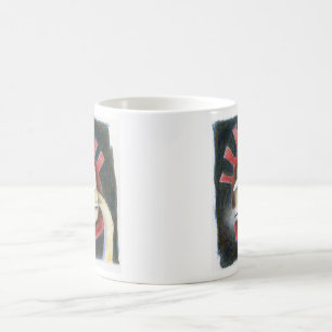 rote Hut-Tasse Kaffeetasse