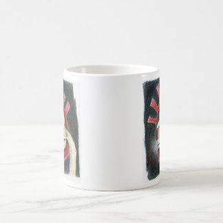 rote Hut-Tasse Kaffeetasse