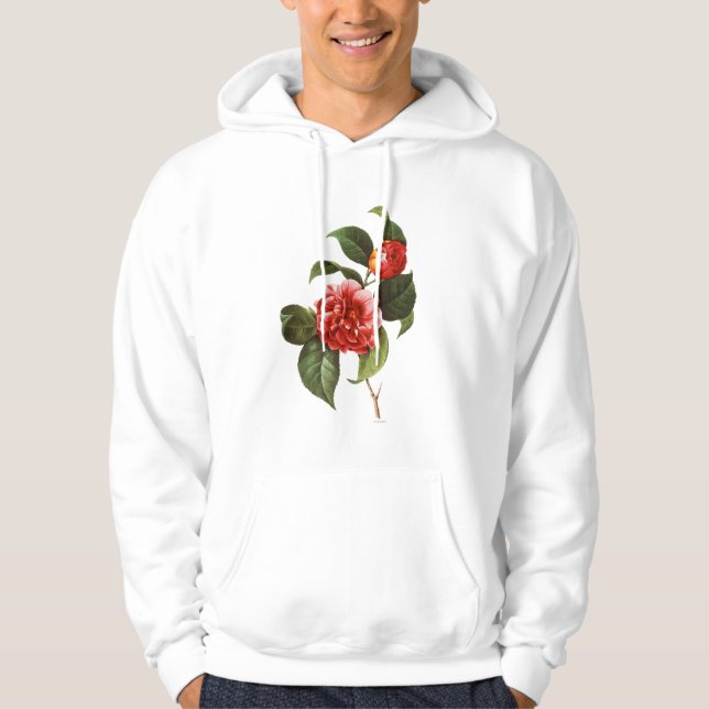 Rote Kamelie, 1833 Hoodie (Vorderseite)