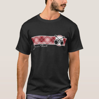 Rote karierte Duellbanjos T-Shirt