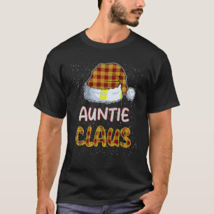 Rote Karierte Weihnachtsmannmütze Weihnachten Paja T-Shirt
