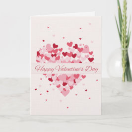Rote Karte mit I Love You Valentinskarte