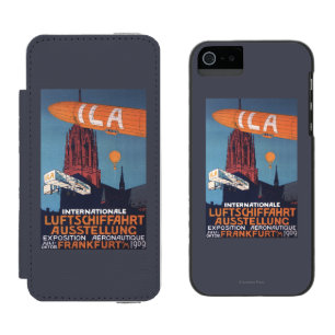Rote Kathedrale - 1. Luftfahrt-Ausstellung Incipio Watson™ iPhone 5 Geldbörsen Hülle