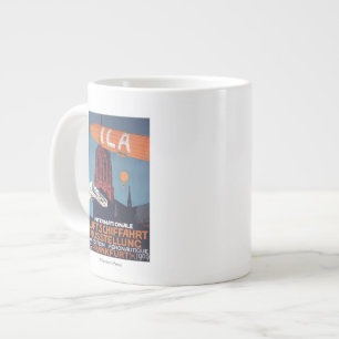 Rote Kathedrale - 1. Luftfahrtausstellung Jumbo-Tasse