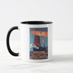 Rote Kathedrale - 1. Luftfahrtausstellung Tasse