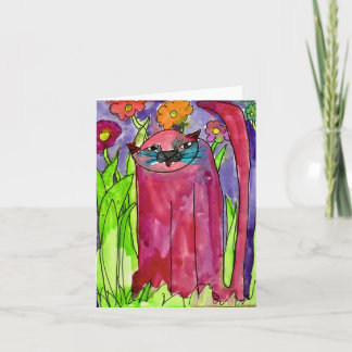 Rote Katze • Bianca Saad, altern 8 - Karte