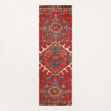 Rote Kilim Teppich-Wolldecke-geometrische