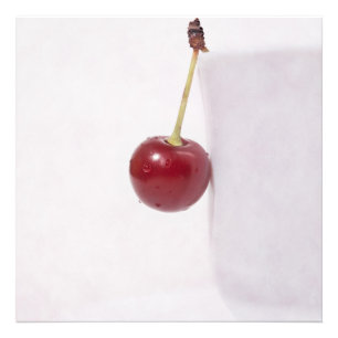 Rote Kirsche Beere Fotodruck