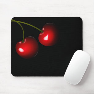 Rote Kirschen-Mauspad Mousepad