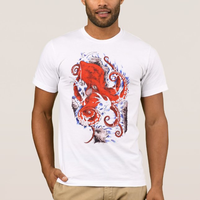 rote Krake T-Shirt (Vorderseite)