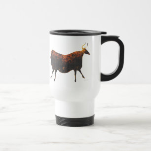 Rote Kuh von Lascaux Reisebecher