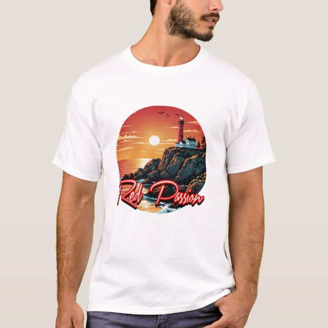 Rote Leidenschaft T-Shirt (Vorderseite)