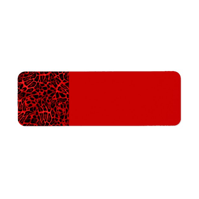 ROTE LEOPARD-WOBBLE-PATTERBACKGRUNDS-WALLPAPIERE (Vorne)