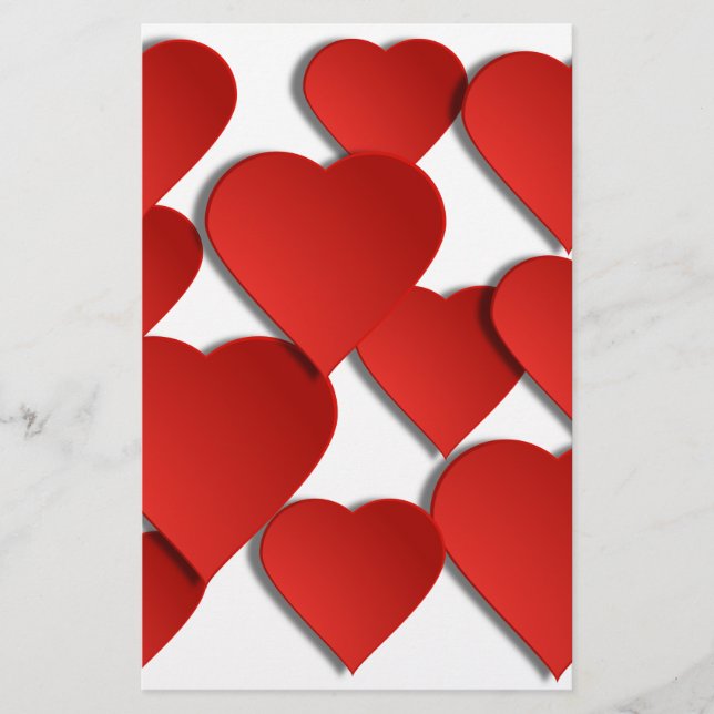 Rote Liebe Herz (Vorderseite)