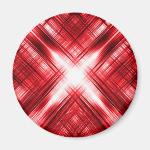 Rote Linien Magnet
