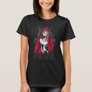 Rote Lippen, Girl Forest Resistance Warrior T-Shirt