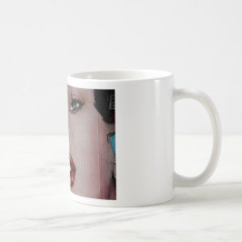 _Rote Lippen Kaffeetasse