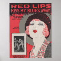 Rote Lippen küssen meine Blues weg