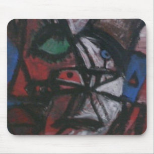 ROTE LIPPEN MOUSEPAD