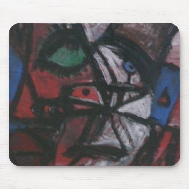 ROTE LIPPEN MOUSEPAD (Vorne)