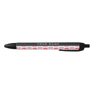Rote Lippen, rosa Lippen, Kuss, Ihr Name, personal Kugelschreiber