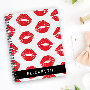 Rote Lippen, roter Lippenstift, Lippenmuster, Ihr Planer