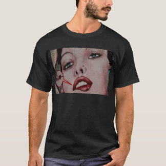 Rote Lippen T-Shirt