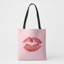 Rote Lippen-Tasche Tasche
