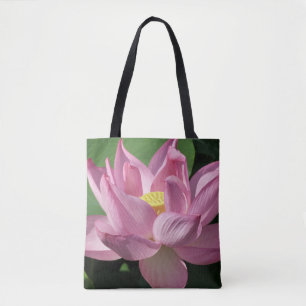 Rote Lotusblume IV Tasche