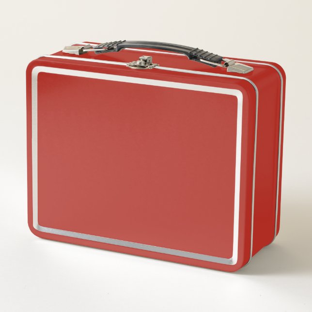 Rote Lunchboxen | Langlebige, auslaufsichere Lunch (Vorderseite)