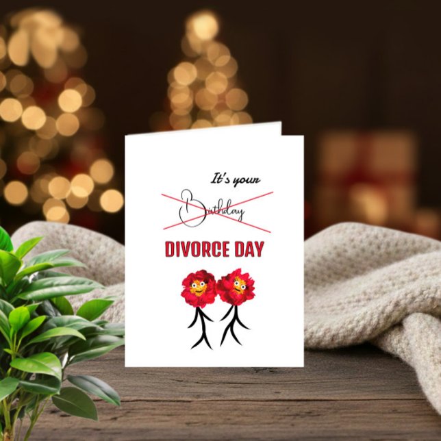 Rote, lustige Ponys Geburtstagkarte Dankeskarte (Von Creator hochgeladen)