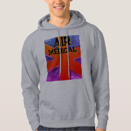 Rote Männer Hoodie