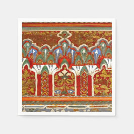 rote marokkanische Serviette