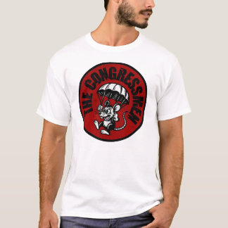 Rote Maus-Logo T-Shirt