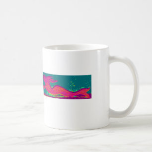 rote Meerjungfrau-Tasse Kaffeetasse