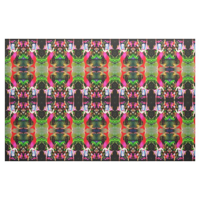Rote Meerjungfrauspiegel Stoff (Fat Quarter (45,7 x 55,9 cm))