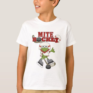 Rote Milben-Hockey-T-Shirts und Geschenke T-Shirt