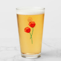 Rote Mohnblumen