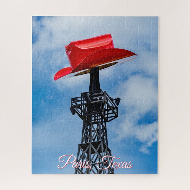 Rote Mütze von Texas, Paris, Texas (Vertikal)