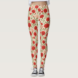 Rote Narbe Leggings