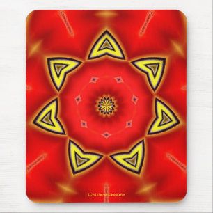 Rote Narzisse Mousepad