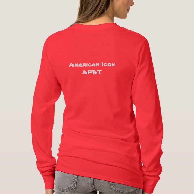 ROTE NASE APBT T-Shirt (Rückseite)