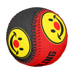 Rote Nasengelb + Ihr Rücken. Ideen Baseball