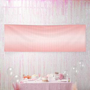 Rote, orangefarbene und rosa Pinselstriche vermisc Banner